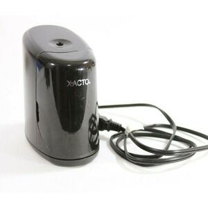 X-ACTO 1730 Electric Pencil Sharpener Black Corded Desktop Office School